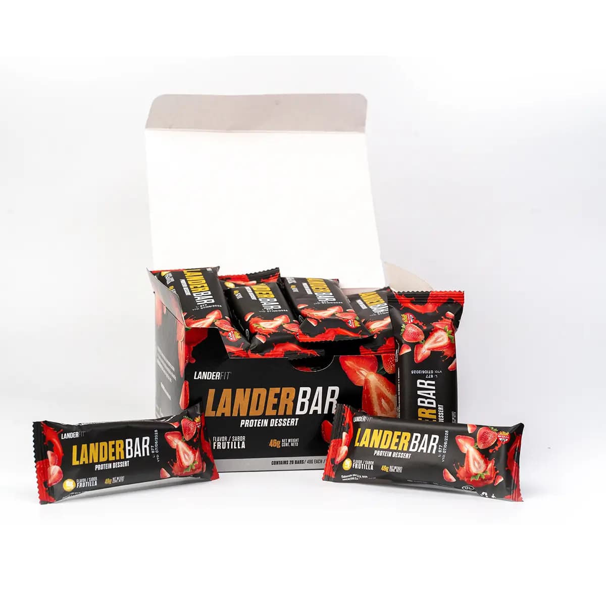 Landerbar Protein - Fresa - 2 LBS